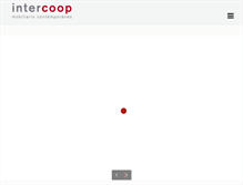 Tablet Screenshot of intercoopmobiliario.com